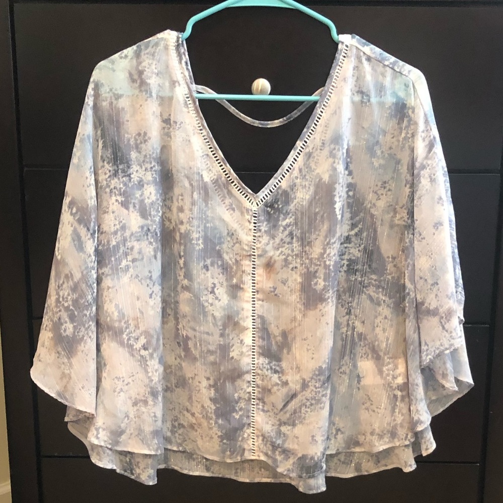 Butterfly Sleeve Blouse